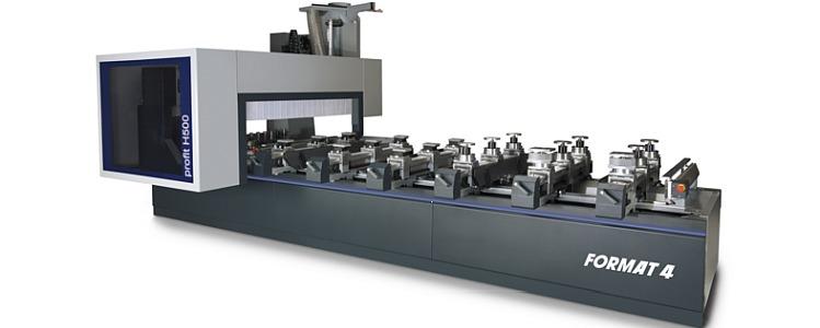 CNC –   moderne   Bearbeitunsmaschine  zur Herstellung von Trepp